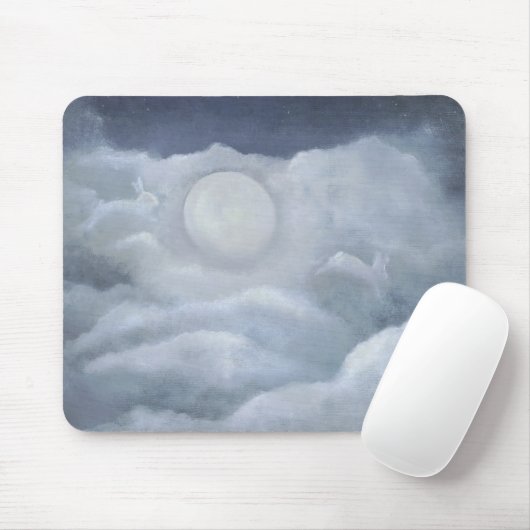 Bunnies Hopping Mousepad Muismat (Met muis)