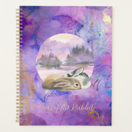 Bunnies in Lavender Dream Planner