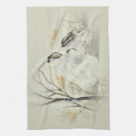 Bunnies/konijnen Theedoek (Verticaal)