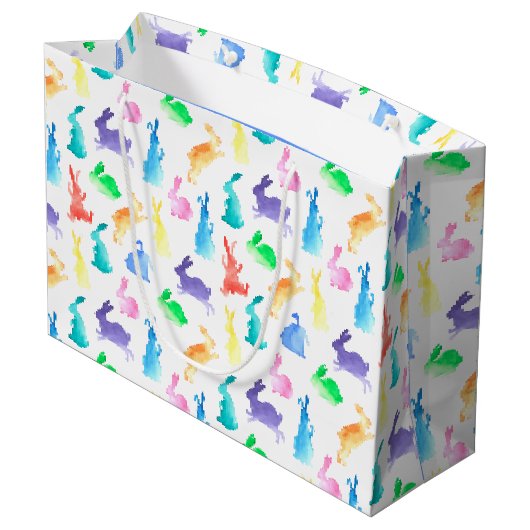 Bunnies Large Cadeautasje (Achterkant Gekanteld)