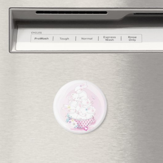 Bunnies Magneet (Insitu (Vaatwasser))