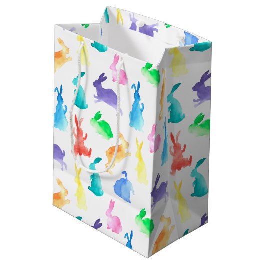 Bunnies Medium Cadeauzakje (Achterkant Gekanteld)
