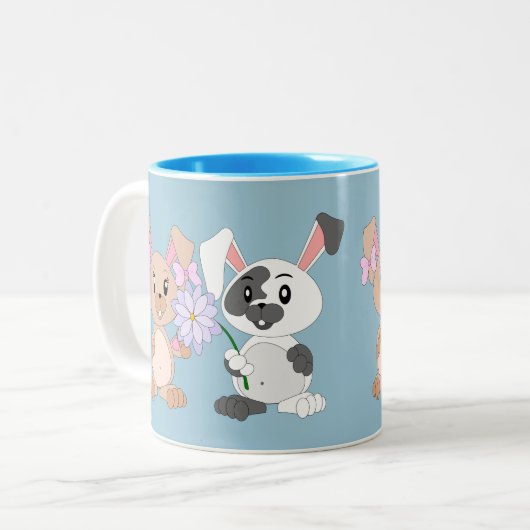 Bunnies - Mok (Voorkant links)