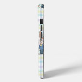 Bunnies on Checkered Background, by Natasha Us Case-Mate iPhone Case (Achterkant / Links)