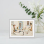 Bunnies op school - Uitnodiging voor de catastrofe (Staand voorkant)