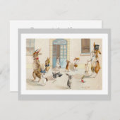 Bunnies op school - Uitnodiging voor de catastrofe (Voorkant / Achterkant)