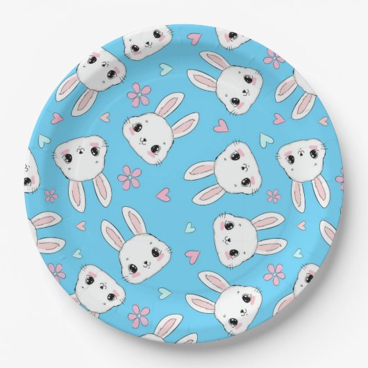 Bunnies Papieren Bordje (Voorkant)