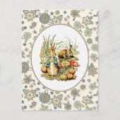  Bunnies. Pasen Briefkaarten (Voorkant)