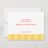 Bunnies sparen de Aankondiging van de Datum (Achterkant)