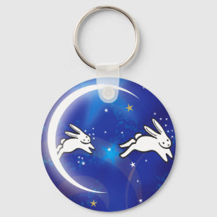 Bunnies telen sleutelhanger