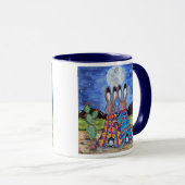 'Bunnies uit het zuidwesten van de konijn' Romance Mok (Voorkant rechts)