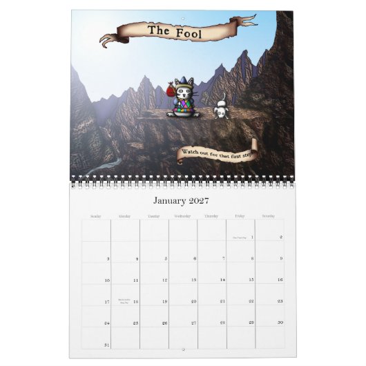 Bunnies van de Tarot 2011-kalender Kalender (Jan 2027)