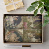 Bunnies van mandjes tissuepapier (Geschenk)