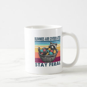 Bunnies zijn overschat verblijf Feral Grappig Pase Koffiemok