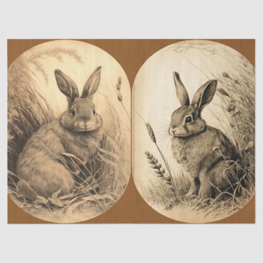 Bunnieslijfpapier Tissuepapier (Voorkant)