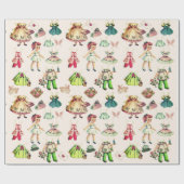 Bunnige oren met  papier (Vlak)