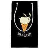 Bunnilla Cone Funny Bunny Vanilla Dark BG Klein Cadeauzakje (Voorkant)