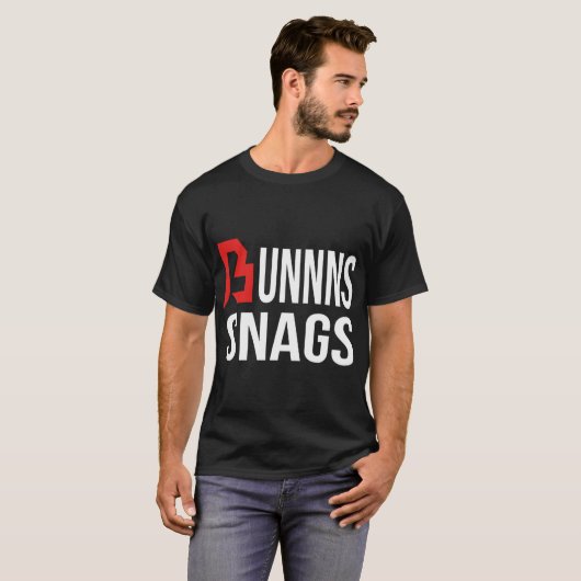 Bunnns Snags T-shirt (Voorkant volledig)