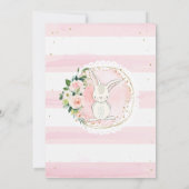 Bunny 1e Verjaardag Kaart (Achterkant)