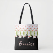 Bunny Accented Designer Market Tote Bag (Voorkant)