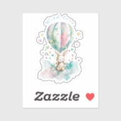 Bunny AÉRONAUTE Cup, aangepast Sticker (Vel)