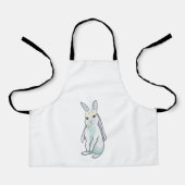 Bunny als Bride met de grote bloemen Schort (Voorkant)