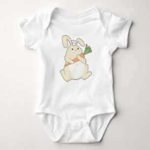 Bunny als Cook met wortel Romper