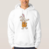 Bunny als Hairdresser met Comb & Scissors Hoodie (Voorkant)