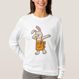 Bunny als Hairdresser met Comb & Scissors T-shirt