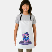 Bunny als muzikant met mixer schort (Insitu)