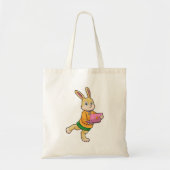 Bunny als secretaris van Laptop Tote Bag (Voorkant)