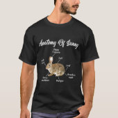 Bunny Anatomy Rabbit Lover Bunny Ma Funny Bunny L T-shirt (Voorkant)