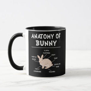 Bunny Anatomy Rabbit Lover Bunny Mam Mok