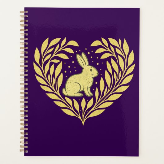 "Bunny and Boughs" Planner (Voorkant)