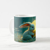 Bunny and Duckling Sweet Morning Coffee Aanpassen Koffiemok (Voorkant links)