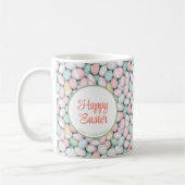 Bunny and Eggs Floral Koffiemok (Links)