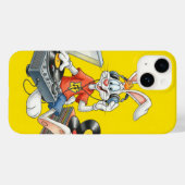 Bunny and Vinyl, by Natasha Us   Case-Mate iPhone Case (Achterkant (horizontaal))