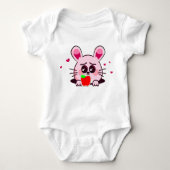 Bunny & Apple: Een lief paar van Whiskered Delight Romper (Voorkant)
