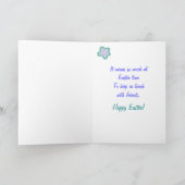 Bunny application card I Feestdagen Kaart (Binnen)