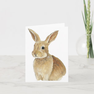 Bunny Art Note-Kaart Feestdagen Kaart