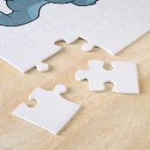 Bunny at Baseball met algemene honkbal Legpuzzel (Zijkant)