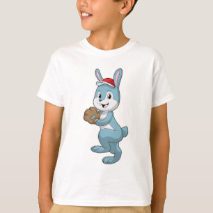 Bunny at Baseball met algemene honkbal T-shirt