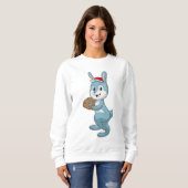 Bunny at Baseball met algemene honkbal Trui (Voorkant volledig)