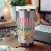Bunny Babe Cute Modern Girly Easter, speciaal gepe Geïsoleerde Drinkbeker