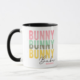 Bunny Babe Cute Modern Girly Easter, speciaal gepe Mok