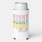 Bunny Babe Cute Modern Girly Easter, speciaal gepe Seltzer Blikjeskoeler (Seltzer Voorkant)