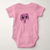 Bunny Baby Bodypak Romper (Achterkant)