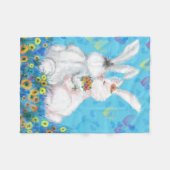 Bunny Baby Fleece Deken (Voorkant (Horizontaal))