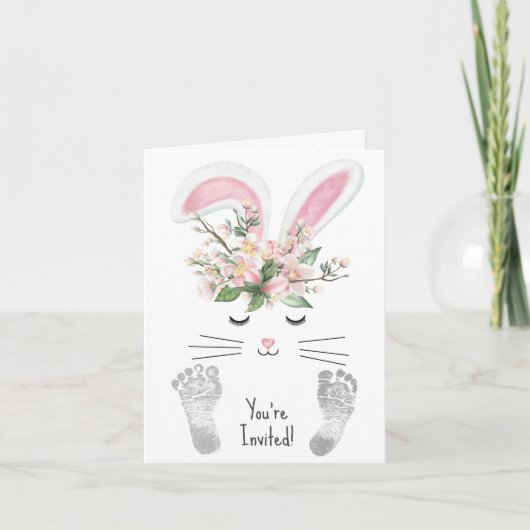 Bunny Baby Girl Shower (Voorkant)