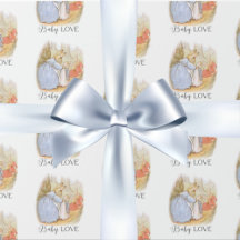 Bunny Baby Love Wrapping Paper